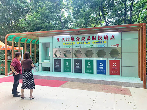 中山垃圾感应投放口